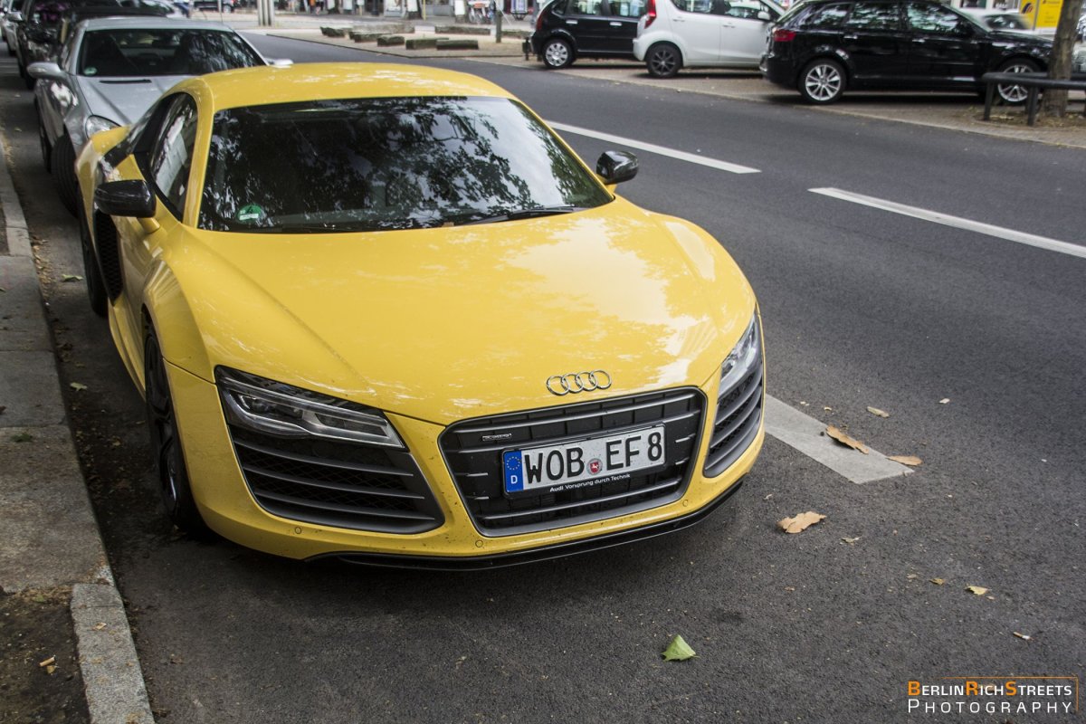 Audi R8 V10 Plus spotted in Berlin — BerlinRichStreets
